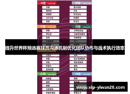 提升世界杯预选赛球员沟通机制优化团队协作与战术执行效率